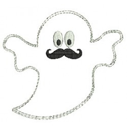 Stickdatei - Halloween Doodle Mr. Spooky